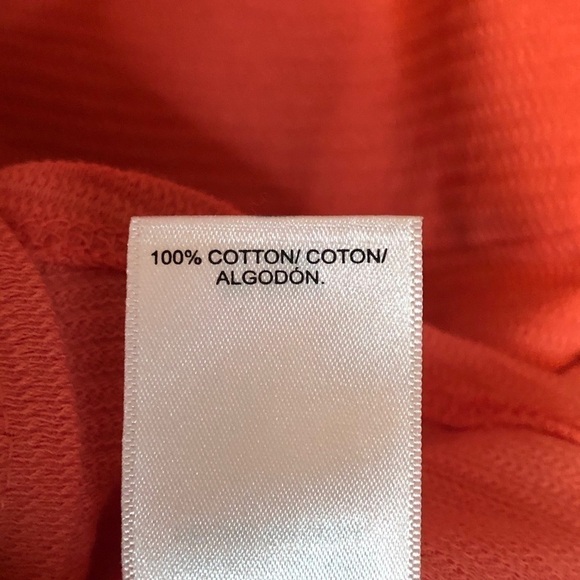 NWT Lucky Brand Coral Front Knot Peplum Sleeveless Tank Top Blouse Size Small - Picture 6 of 10